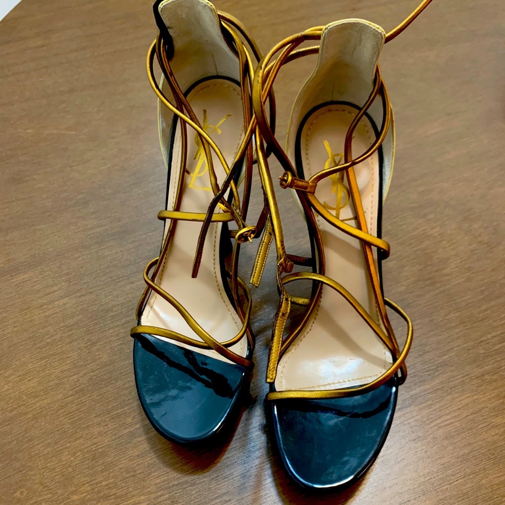YSL Stilleto Sandals Size 38.5